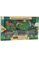 Figurines Kit Animaux 6 Unités 9 cm