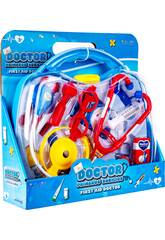 Kit Médical Docteur Premiers Soins avec Accessoires 28.5 x 31 x 8.5 cm 