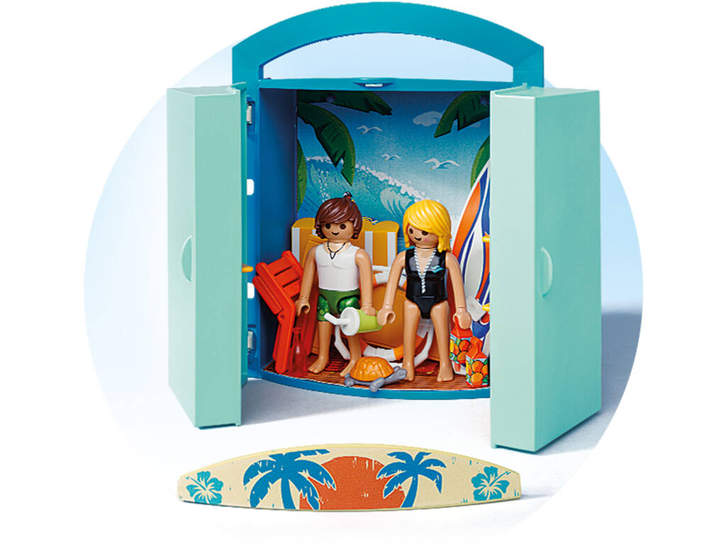 Playmobil Cofre Tienda de Surf 5641