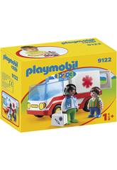 Playmobil 1, 2, 3 Ambulance 9122