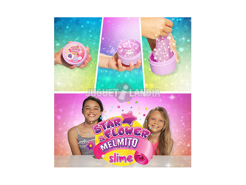 Slime Melmito Star and Flower 100 gr.