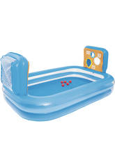 Piscina Con Porterías Y Bolas 237x152x94 Cm. Bestway 54170 