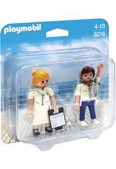 Playmobil DuoPack Hôte et Hôtesse de Croisière 9216
