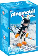 Playmobil FamilyFun Sciatore 9288