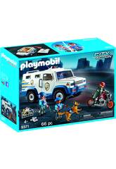 Playmobil Fourgon Blindé avec Convoyeurs de Fonds 9371