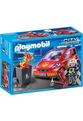 Playmobil Coche De Bomberos 9235