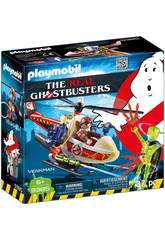 Playmobil Venkman avec Hélicoptère 9385