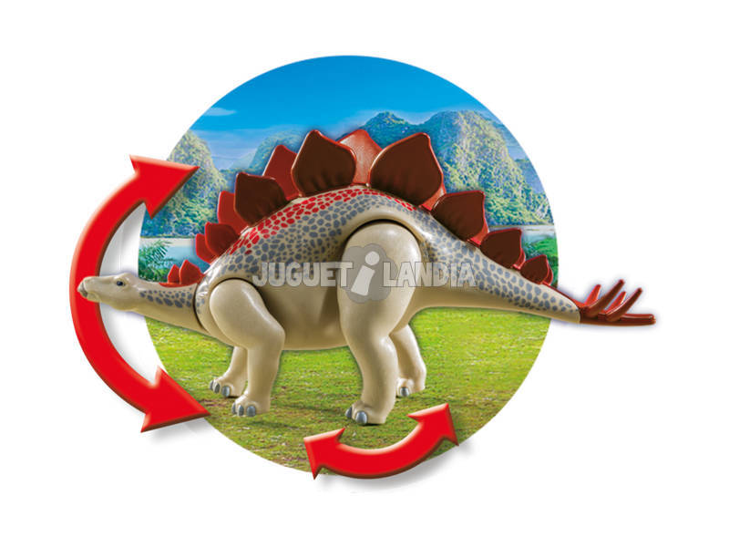 Playmobil véhicule explorateur Stegosaurus 9432