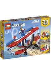 Lego Criador Audacioso Avião Acrobático 31076