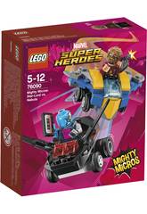 Lego Super Héroes Mighty Micros Starlord vs. Nebula 76090