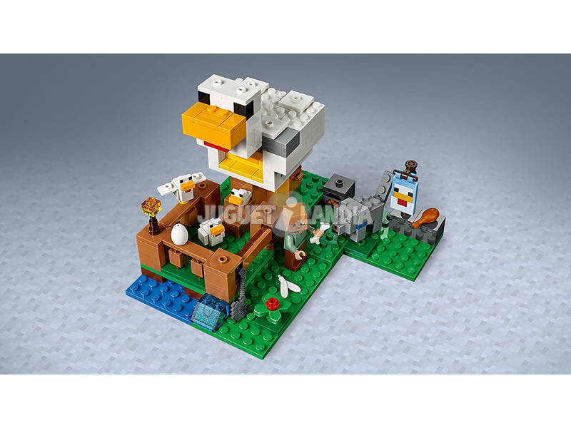 Lego Minecraft der Hühnerstall 21140
