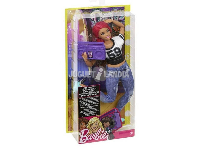 Barbie Movimiento Sin Límites Deportistas Mattel DVF68