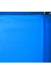 Liner Bleu pour Piscine en Bois 412 x 119 cm Gre 778689 