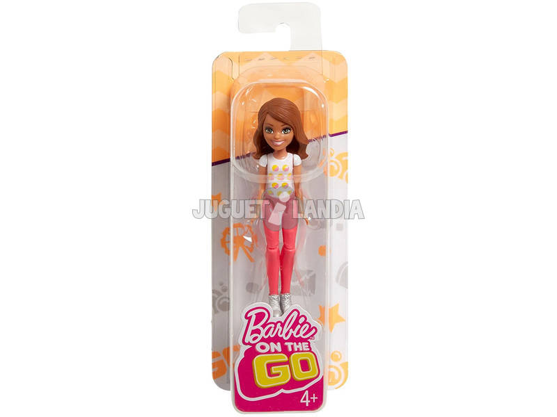 Barbie On The Go Mini-Puppen ¡Auf zum Spaziergang! MattFHV55