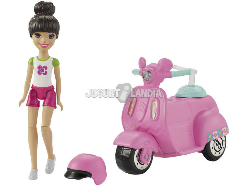 Barbie On The Go Poupée Avec Mini Véhicule Surtido Mattel FHV76
