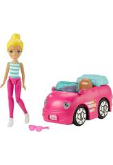 Barbie On The Go Poupée Avec Mini Véhicule Surtido Mattel FHV76