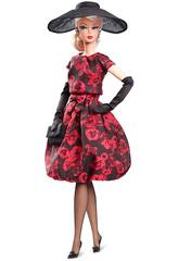 Barbie Cole��o Elegant Rose Cocktail Dress Mattel FJH77