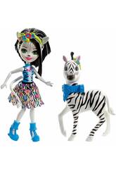 Enchantimals Poup�e Zelena Z�bre avec Hoofette Mattel FKY75