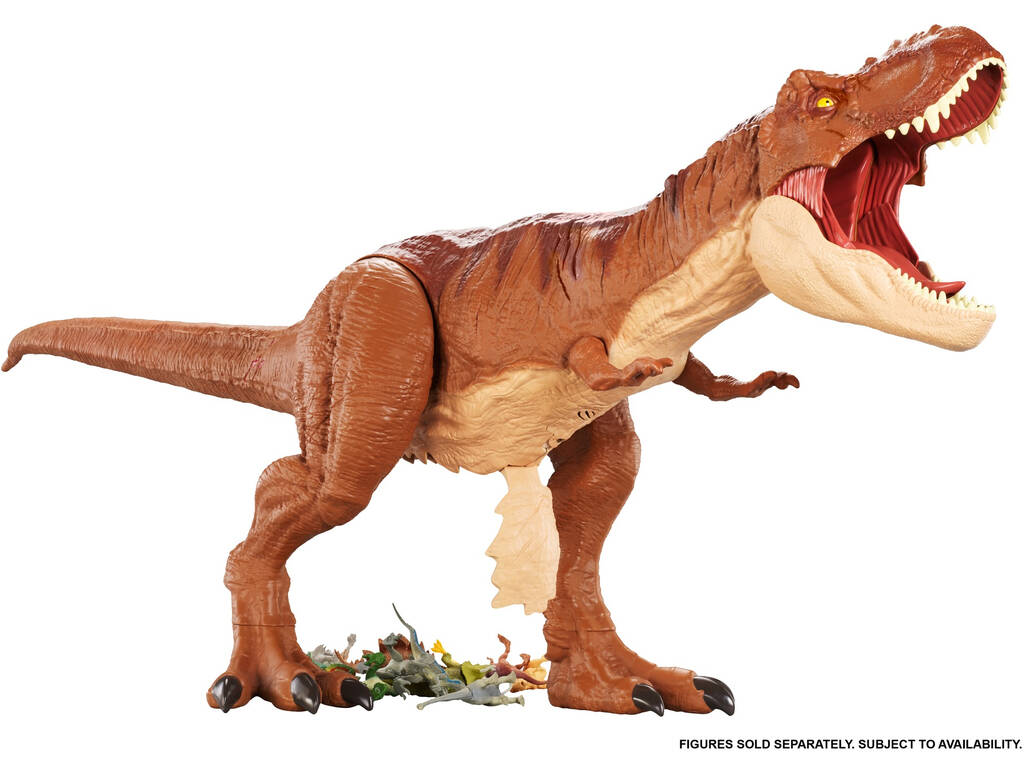 Jurassic World Figura Tyrannosaurus Rex Supercolosal Mattel FMM63