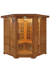 Sauna Infrarrojos Luxe - 3/4 Plazas Poolstar SN-LUXE-3C 