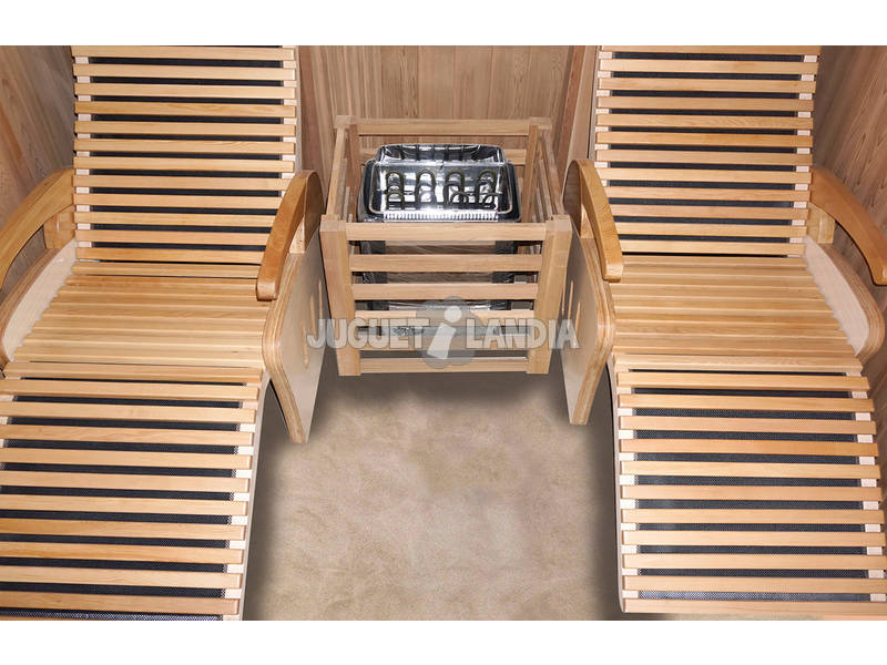 Sauna tradicional alta Vap Poolstar HL-EC02-K