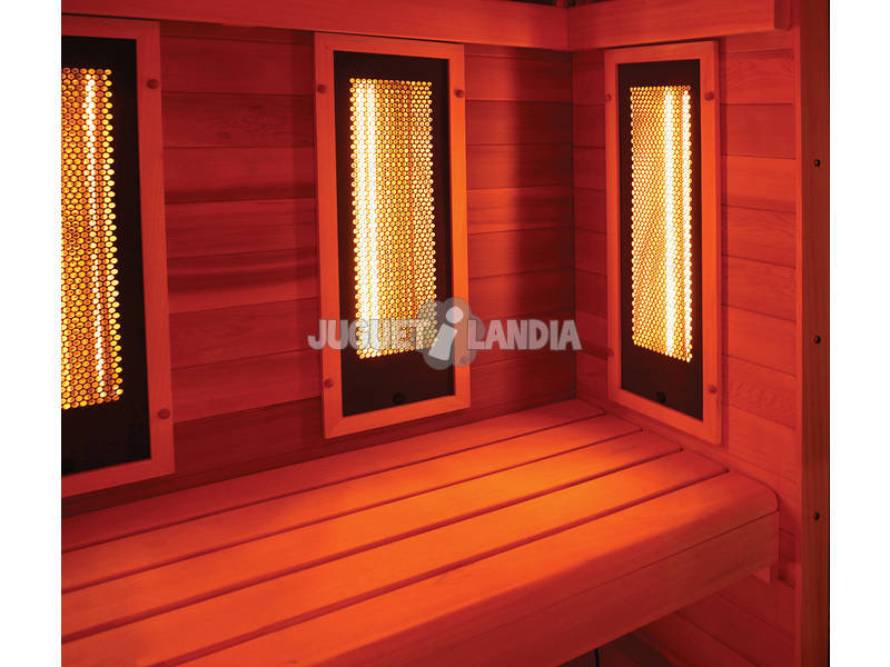 Sauna Hybrid -Infrarrojos y Tradicional- Poolstar HL-HC04-K