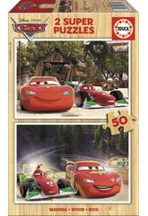 Puzzle 2x50 Cars Educa 16372