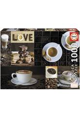Puzzle 1000 Café Educa 17663