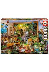 Puzzle 6000 Eingang ins Zimmer Educa 17679