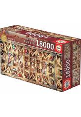 Puzzle 18.000 Capela Sextina Educa 16065