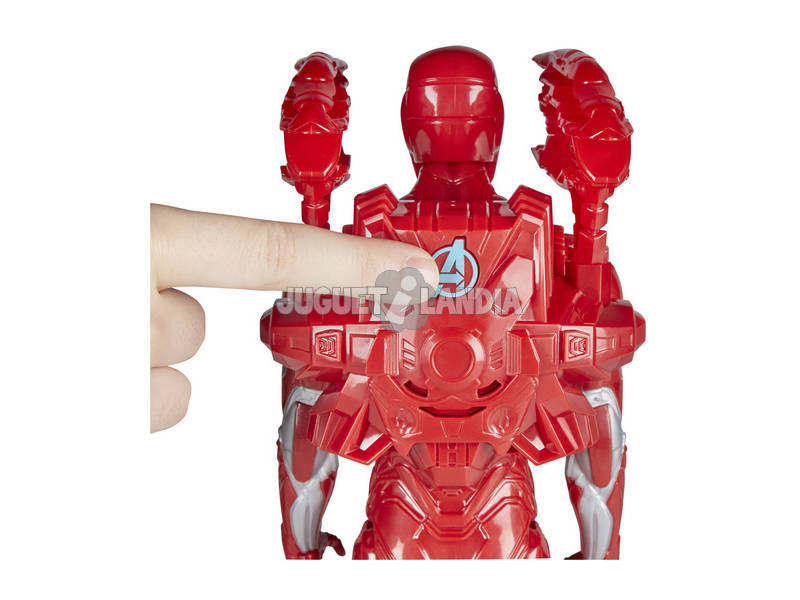 Avengers Figur Iron Man 30 cm. und Rucksack Power FX Hasbro E0606