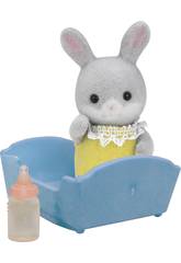Sylvanian Families B�b� Lapin Gris Epoch d'enfance 5064