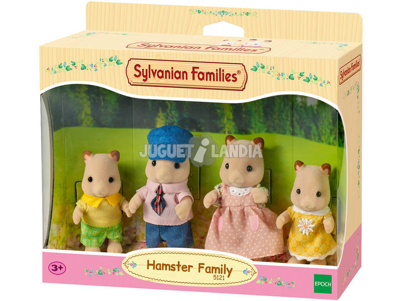 Sylvanian Families Familia Hamsters Epoch Para Imaginar 5121