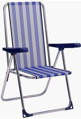 Chaise Transat Aluminium Fibreline Alco 367ALF