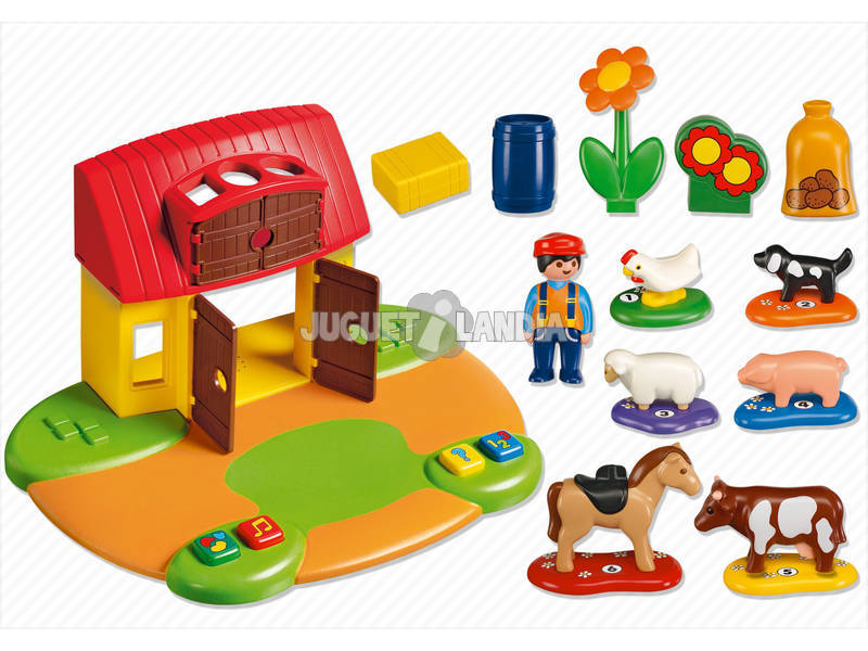 Acheter Playmobil 1.2.3 Fille avec Chien - Juguetilandia