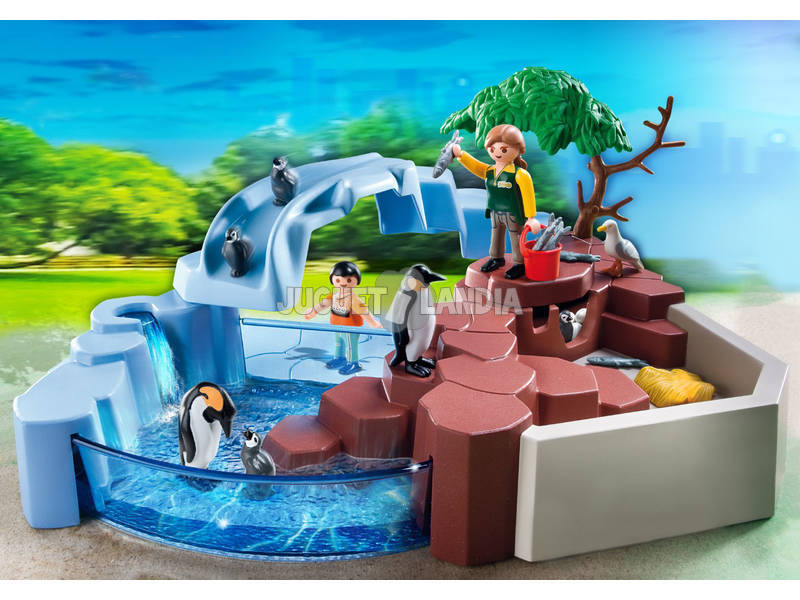 Playmobil superset piscina de pingüinos