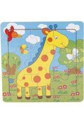 Puzzle en Bois Girafe