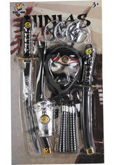 Set Guerreiro Ninja de 9 Peças