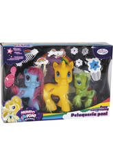 Ensemble de 3 Poneys Avec Accessoires