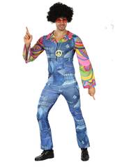 Disfraz Hippie Vaquero para Hombre Talla M