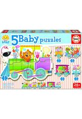 Baby Puzzle Comboio dos Animais 