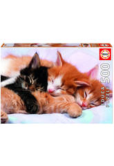 Puzzle 500 Chatons