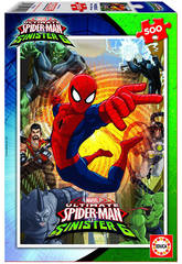 Quebra-cabeça 500 Ultimate Spiderman vs O Sinistro 6 34x48 cm EDUCA 17155