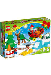 Lego Duplo Trineo de Papa Noel 10837