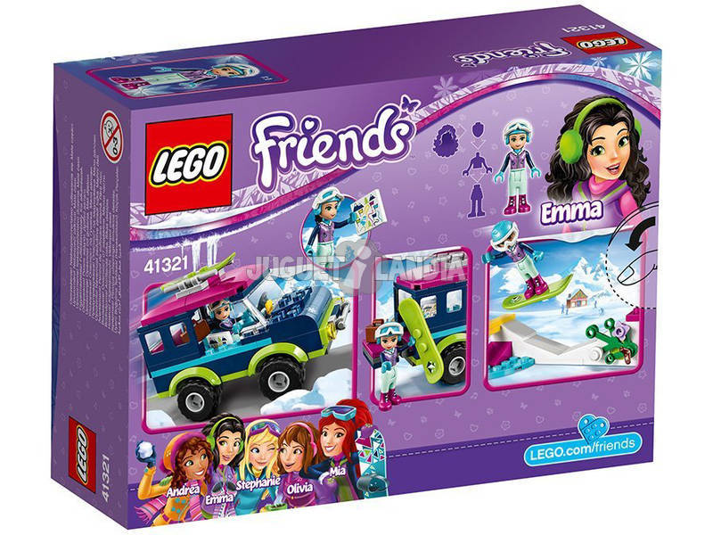 Lego Friends Il fuoristrada del villaggio invernale