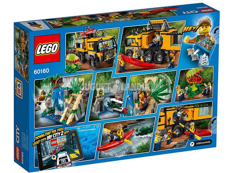 Lego City Jungle Mobiles Labor 60160