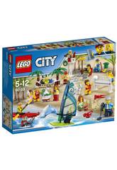 Lego City Pack Figuras Diversión En La Playa