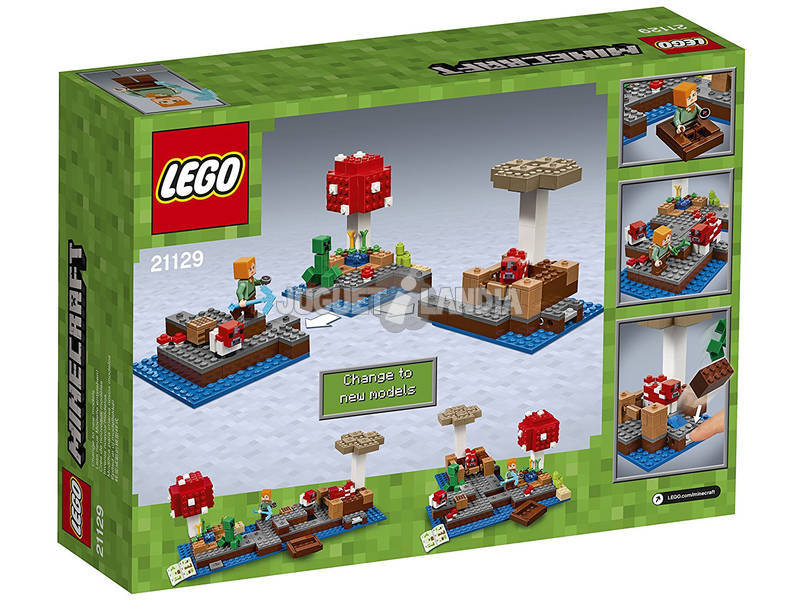 Lego Minecraft Ilha dos Cogumelos 21129