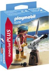 Pirata Playmobil Com Canhão 5378