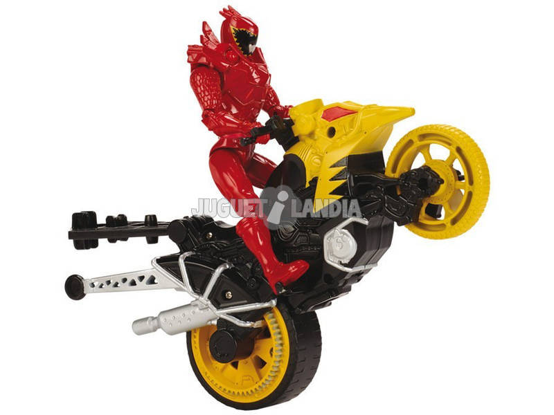 Power Rangers Moto Transformacion Dino Super Charge. Bandai 43070